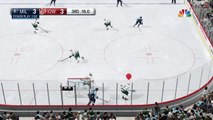 Puck stops on the line
