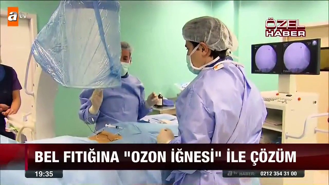 Bel fıtığına ozon iğnesi ile çözüm atv Ana Haber