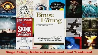 PDF Download  Binge Eating Nature Assessment and Treatment PDF Full Ebook