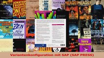 Lesen  Variantenkonfiguration mit SAP SAP PRESS Ebook Frei