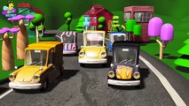 Cars Finger Family Nursery Rhymes for Kids | 3D Finger Family Nursery Rhymes