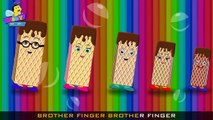 The Finger Family Chocolate Wafers Family Nursery Rhyme | Chocolate Wafers Finger Family S