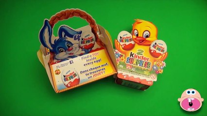 Kinder Surprise Egg Party! Opening a Kinder Surprise Egg Basket and Box!