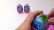 Kinder Überraschung 4 Peppa Pig Surprise Eggs Unboxing - Kidstvsongs Toy Review preschool