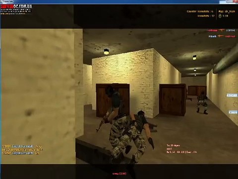 Counter strike 1.6. IT-шники рулят Серия игр на карте de_train Часть 7