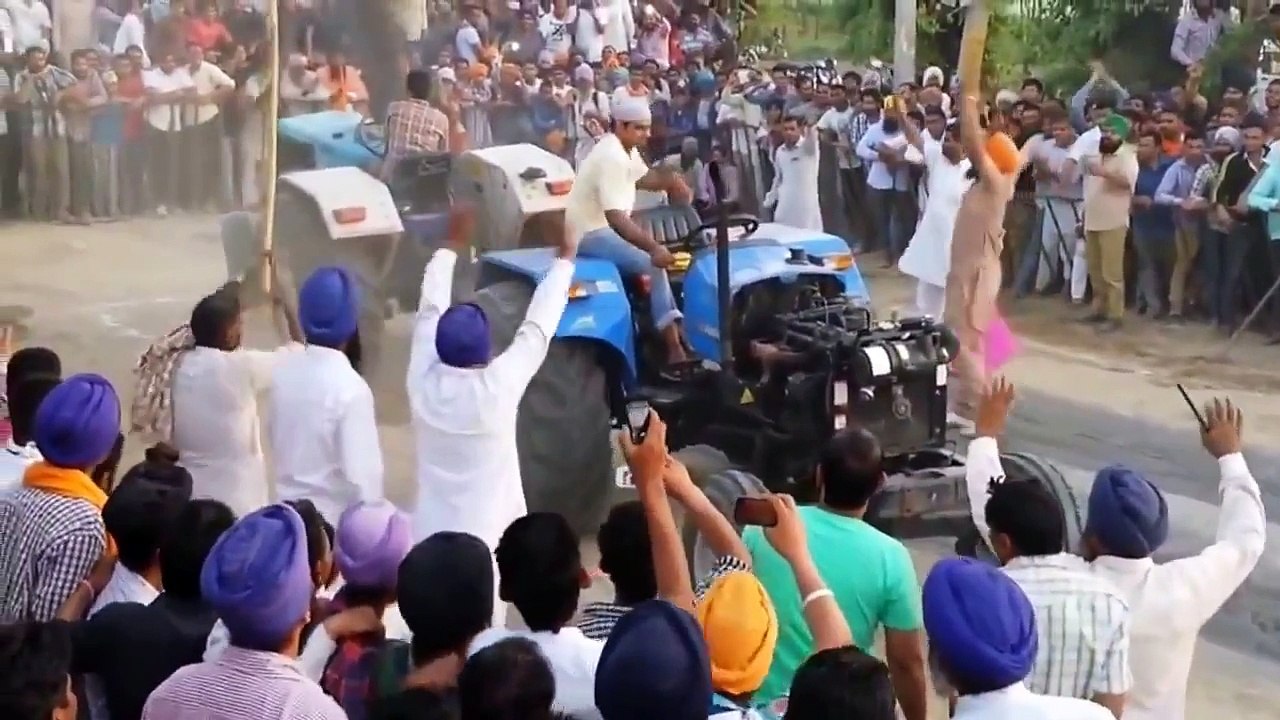 Amazing big tractor VS big tractor, truck vs tractor tug of war, tractor pulling accidents