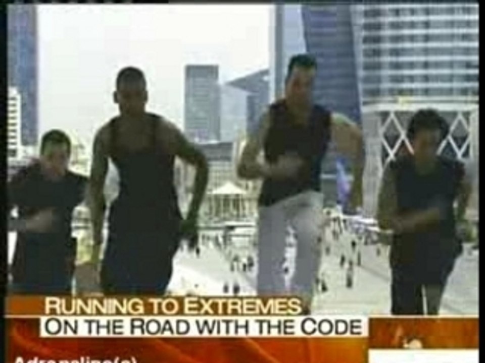 ADRENALINE NBC News Today Show art du déplacement/parkour
