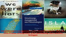 Lesen  Umsetzungsmanagement von Preisstrategien Wie Sie Ihre Preise erfolgreich und nachhaltig Ebook Online