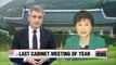 President Park calls for continued reforms at last Cabinet meeting of year