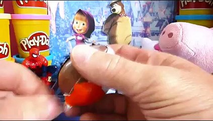 Скачать видео: Disney Маша и Медведь, Masha i Medved, Frozen, , Peppa Pig, Frozen Toys, Peppa Pig Toys Bear