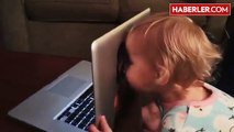Adorable Little Girl Thinks Darth Vader is Her Father :D viral video