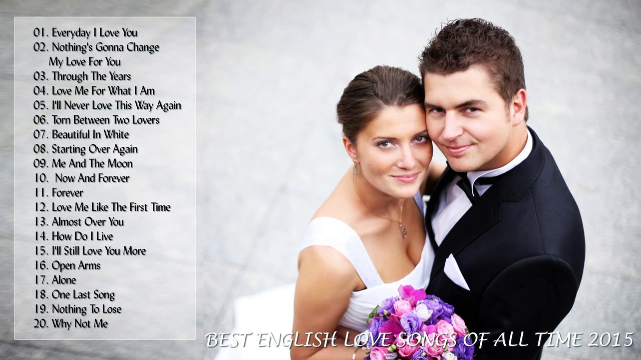Best English Love Song Ever - Love Songs Of All Time #2