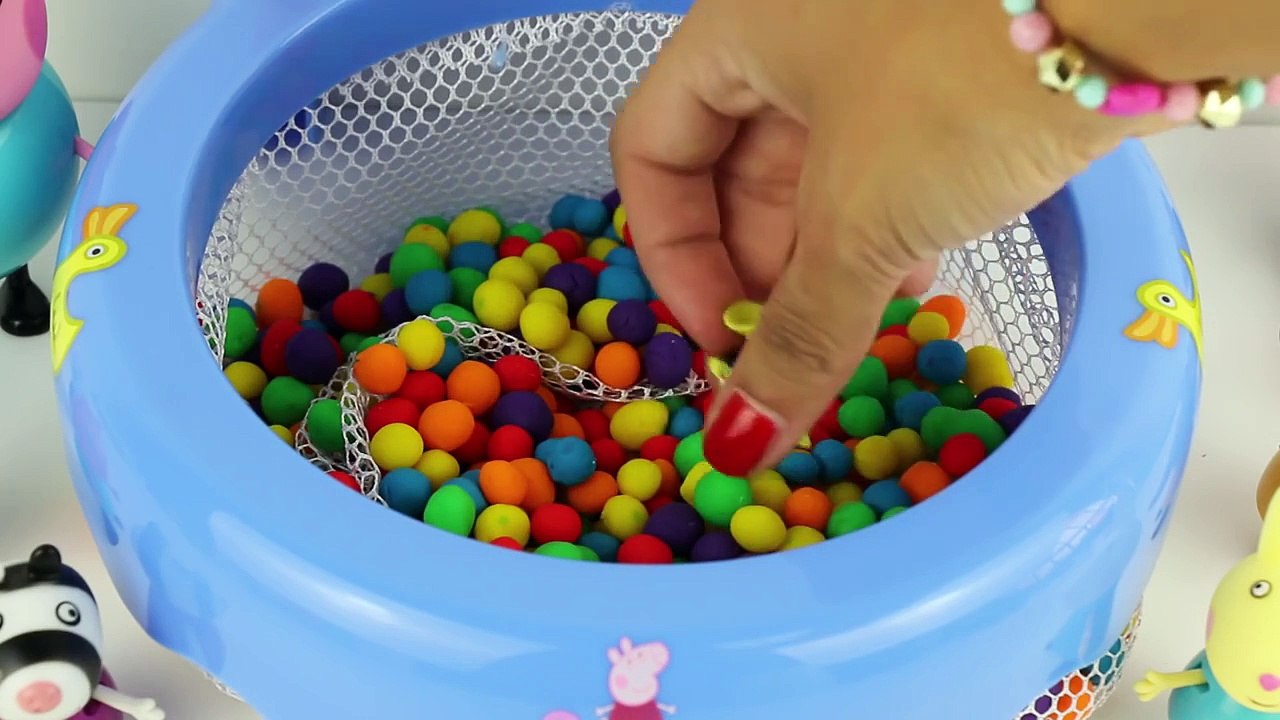 angry birds Peppa Pig Pool Surprise toys Party George Pig Frozen Spongebob Shopkins Angry Birds