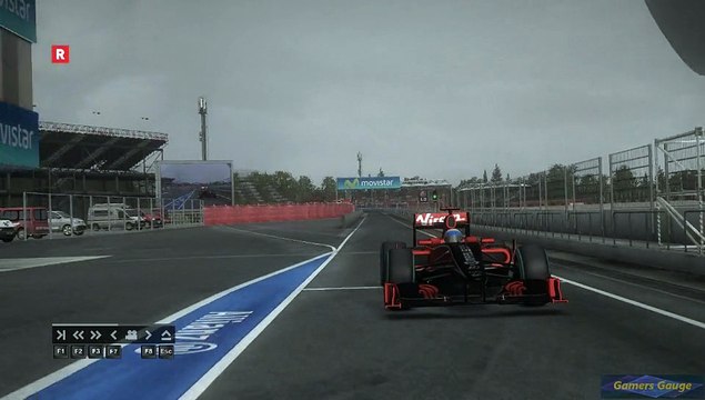F1 2010 - S1 R5 Catalunya race replay