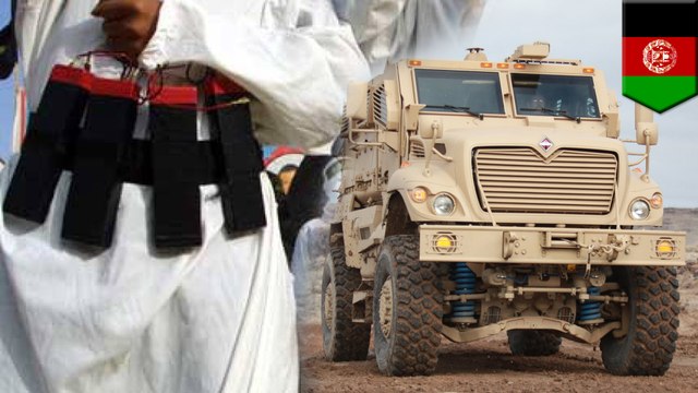 Six American soldiers blown up by Taliban suicide attack in Afghanistan