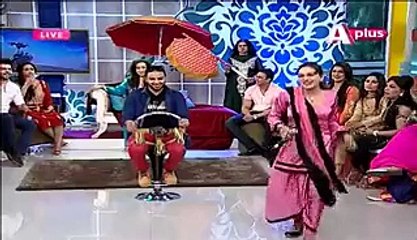 See Which Type Of Vulgr Things Hapening In Morning Show