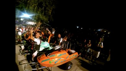 Jet Skiing at Night at London Bridge