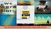 CHES Exam Secrets Study Guide CHES Test Review for the Certified Health Education Read Online