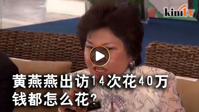 黄燕燕2年出访14次花近40万