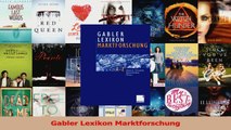 Lesen  Gabler Lexikon Marktforschung Ebook Frei