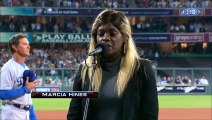 Marcia Hines - The Star Spangled Banner in Sydney Australia