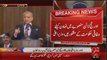 Shahbaz Sharif Criticizing PTI During His Speech in The Ceremony of Orange Line Train