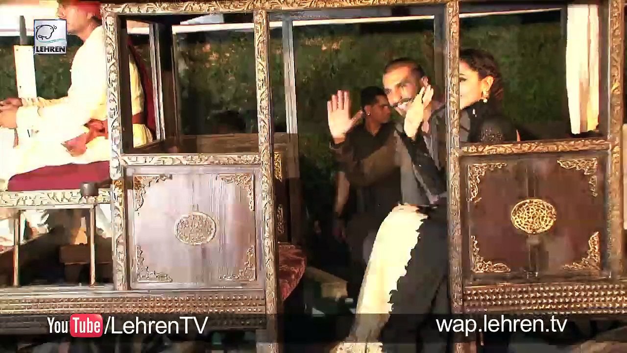 Deepika Padukone SNAPPED At Bajirao Mastani Promotions