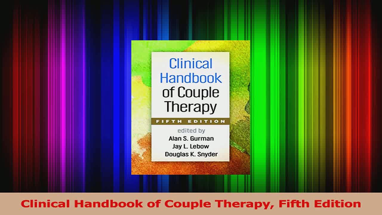 PDF Download  Clinical Handbook of Couple Therapy Fifth Edition Read Full Ebook