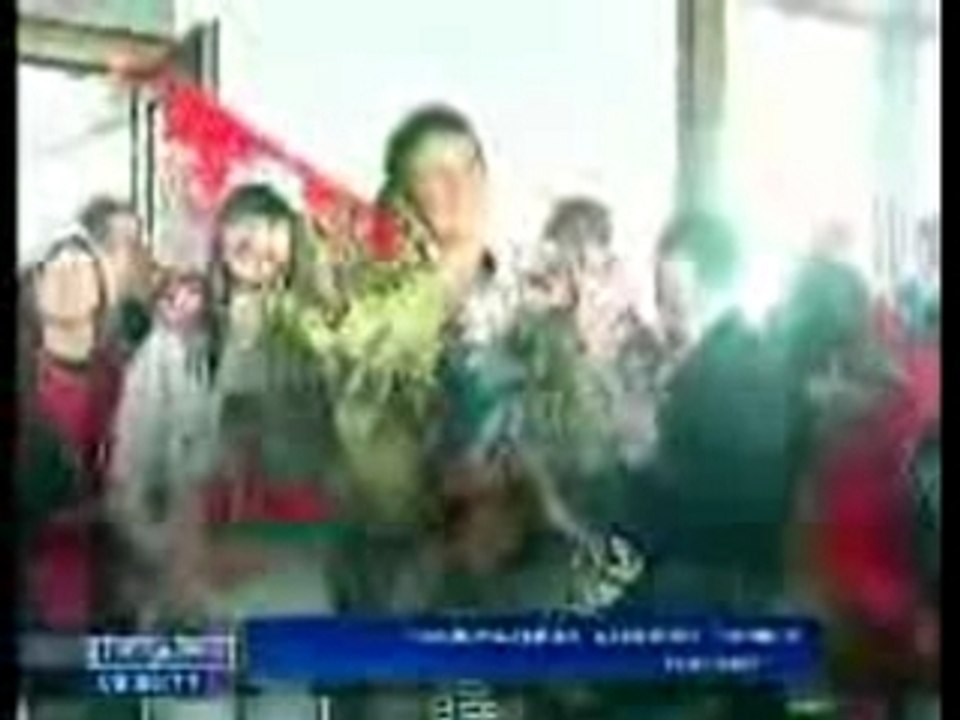 Belarusian singer returns home