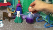 walmart FROZEN Queen Elsa's Ice Lightup Palace Featuring Olaf Disney Frozen Movie Toys Review