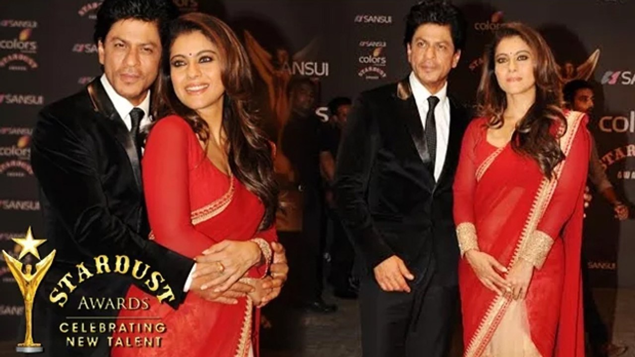 Shahrukh Khan & Kajol @ Stardust Awards 2015