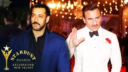 SHOCKING! Salman-Saif IGNORES Each Other @ Stardust Awards 2015