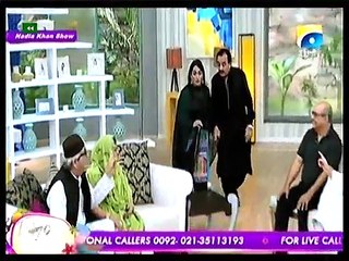 nadia khan show 22 dec 2015 P2