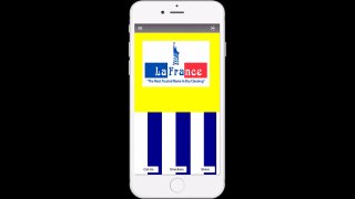 La France Dry Cleaners Mobile App Tutorial: QR Coupons