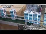 Shrink wrapping machine for carton box, box stacking wrapper