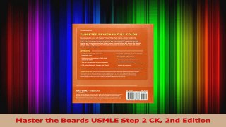 Master the Boards USMLE Step 2 CK 2nd Edition PDF