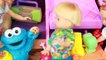 toys Frozen Toby Date Anna Lena PART 2 Peppa Pig Cookie Monster Barbie Chelsea Shopkins