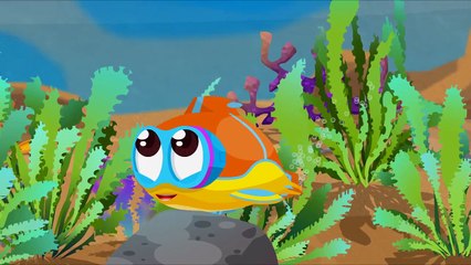 Denizaltı Flippy Yelkenli tekne Eğitici çizgi film