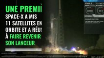 Space X envoie et récupère son lanceur avec succès