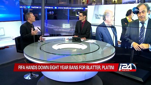 12/21: FIFA hands down eight year bans for Blatter and Platini