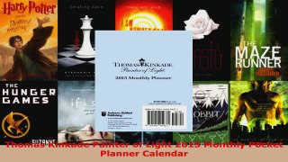 PDF Download  Thomas Kinkade Painter of Light 2015 Monthly Pocket Planner Calendar Download Full Ebook