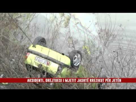 AKSIDENTI, MAKINA PËRFUNDON NË UJËRAT E LUMIT BUNA