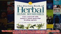 The Doctors Book of Herbal Home Remedies Cure Yourself with Natures Most Powerful