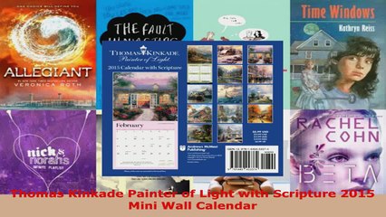 Read  Thomas Kinkade Painter of Light with Scripture 2015 Mini Wall Calendar Ebook Free