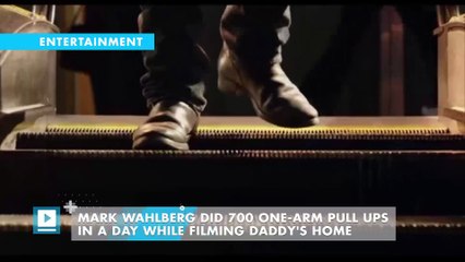 Mark Wahlberg Did 700 One-Arm Pull Ups in a Day While Filming Daddy's Home