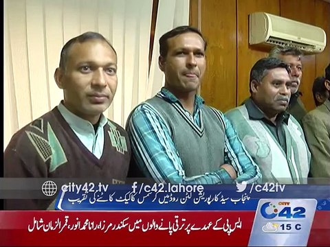 Christmas cake cutting ceremony held at Punjab Seed Corporation