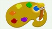 Развивающий мультик про цвета Кисточка Петти учим цвета: СИНИЙ, мультики для малышей