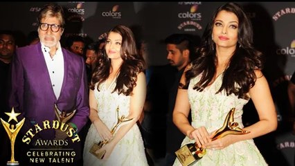 Aishwarya Rai Wins BEST ACTRESS Award For JAZBAA | Stardust Awards 2015