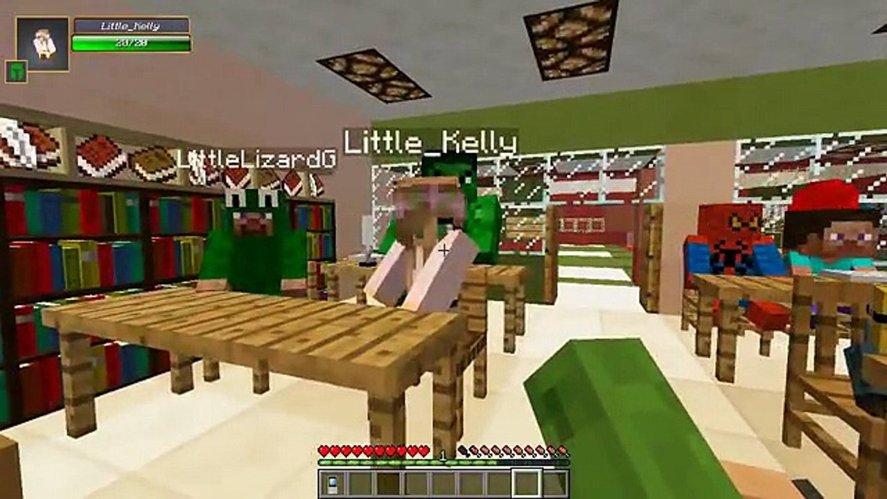 Minecraft School : ART CLASS IN SCHOOL!