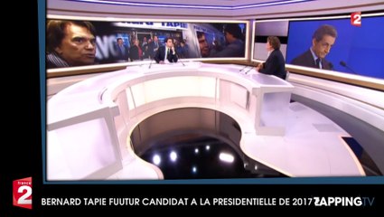 Présidentielle 2017 : Bernard Tapie futur candidat ? Les internautes le taclent après son interview sur France 2 (vidéo)